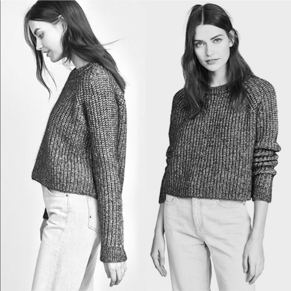 AYR Black and White Women's Sweater